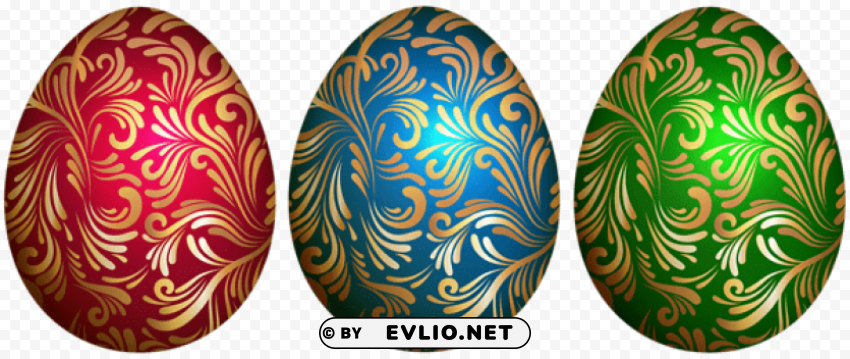 easter eggs transparent PNG for t-shirt designs