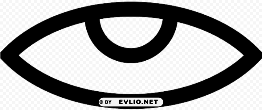 sign eye Isolated Design Element on Transparent PNG PNG transparent with Clear Background ID 5b050e3a