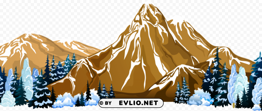 mountain Clear Background Isolated PNG Icon clipart png photo - 405f1f01