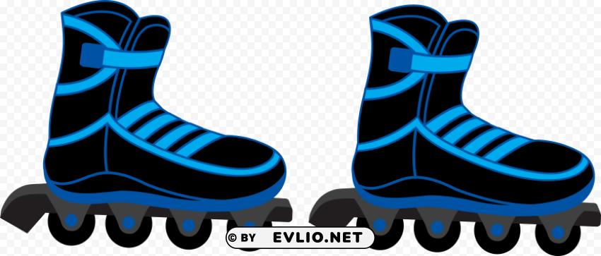 roller skates PNG Image with Transparent Isolation clipart png photo - 4a4d54fc