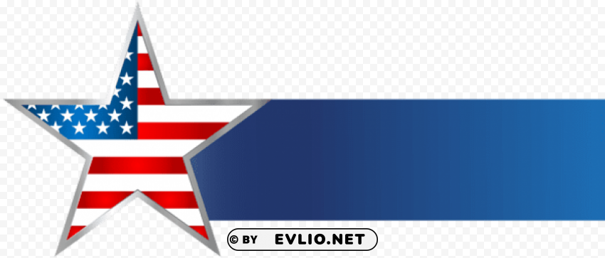 usa_star banner PNG Isolated Subject with Transparency clipart png photo - 3a89957b