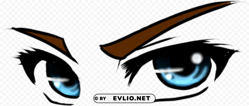 Anime Girl Eyes PNG Transparency Images