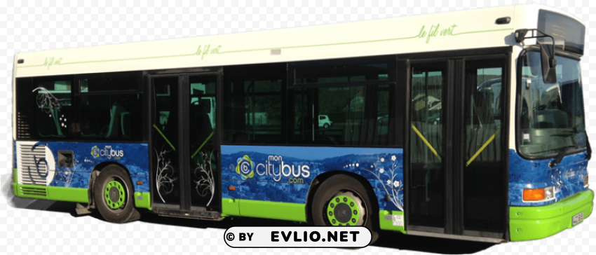 city bus PNG images with transparent elements pack