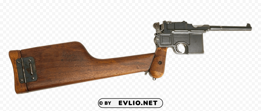 Gun Clean Background Isolated PNG Image