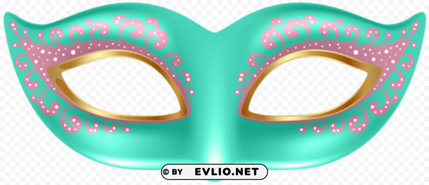 Mask Transparent PNG Graphic With Isolated Clarity