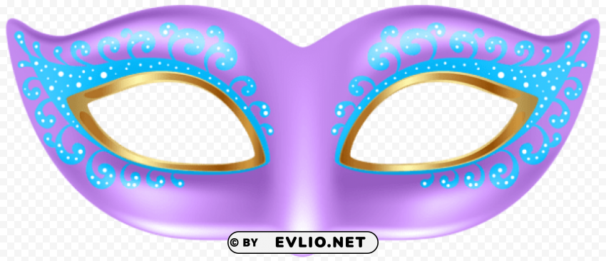 purple mask transparent PNG Graphic with Transparency Isolation