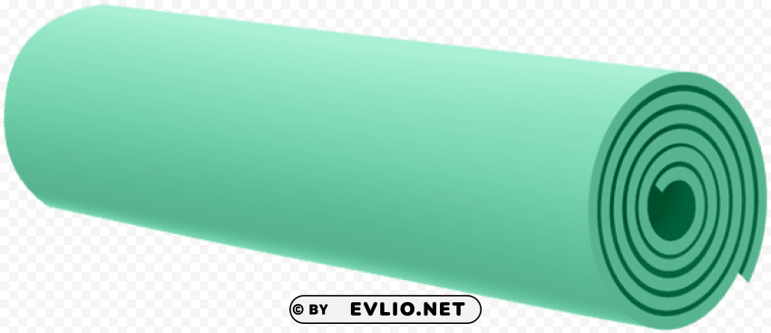 yoga mat HighQuality PNG with Transparent Isolation