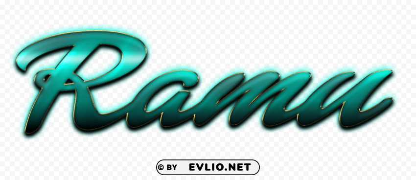 Ramu Decorative Name Free PNG Images With Alpha Transparency