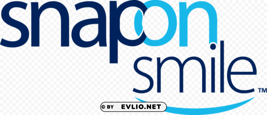 snap on smile logo Isolated PNG Image with Transparent Background