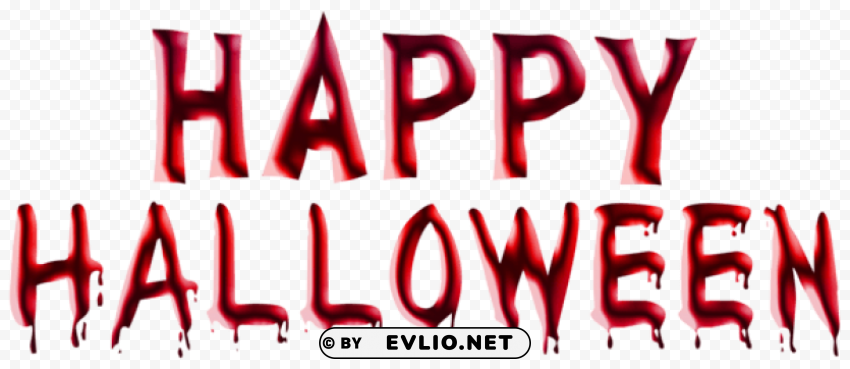 bloody happy halloween Free download PNG with alpha channel extensive images