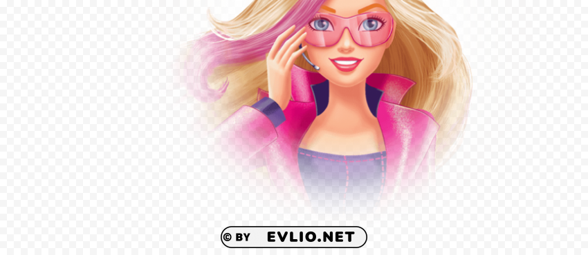 barbie Isolated Object on HighQuality Transparent PNG