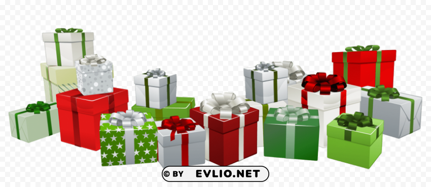 christmas gifts Isolated Icon with Clear Background PNG