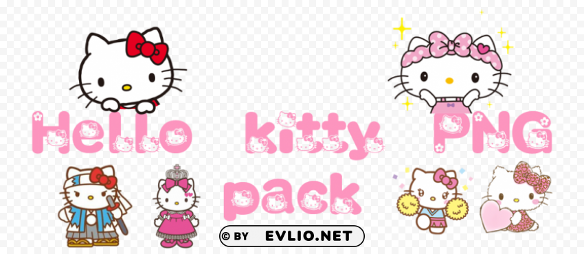 Hello Kitty Isolated Subject on HighQuality PNG clipart png photo - d4cdbc22