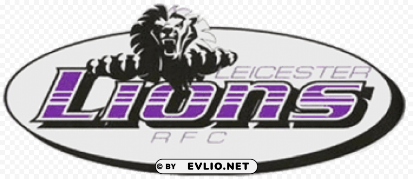 leicester lions rugby logo Isolated Artwork in Transparent PNG