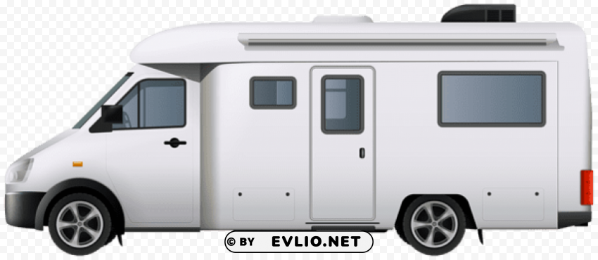 motorhome campervan PNG Image Isolated on Clear Backdrop