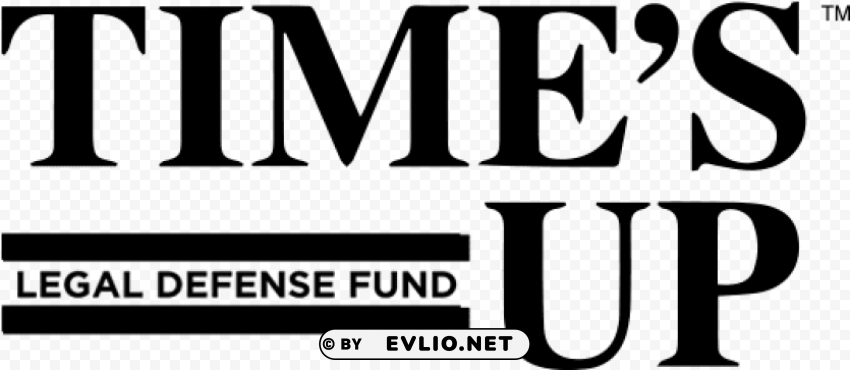 times up legal defense fund Clear Background Isolated PNG Graphic