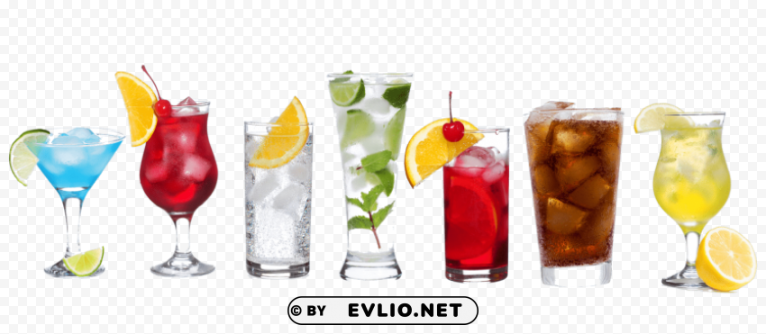 cocktail PNG Object Isolated with Transparency