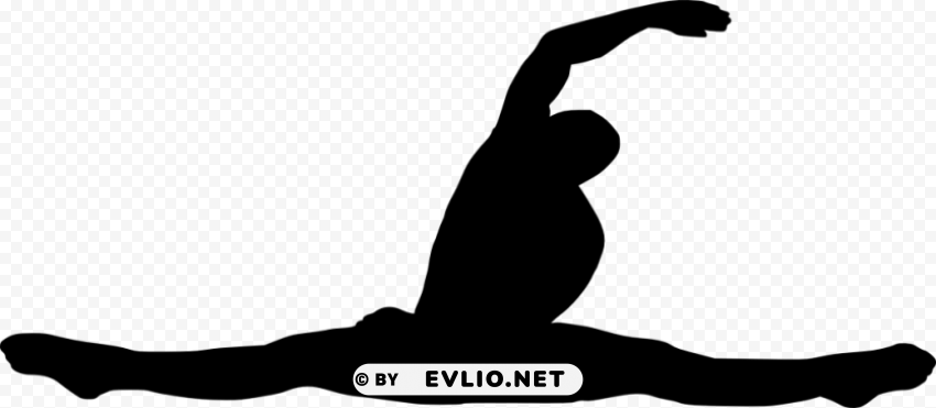 fitness silhouette PNG files with clear background collection