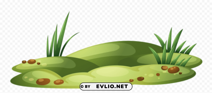 patch with grass Isolated Subject on HighQuality Transparent PNG