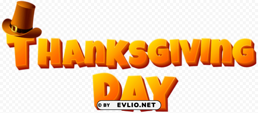 thanksgiving Transparent Background PNG Isolated Design