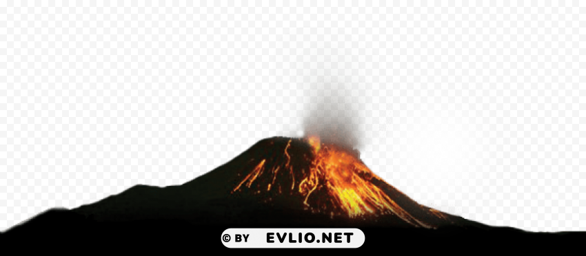 volcano pic Clear PNG