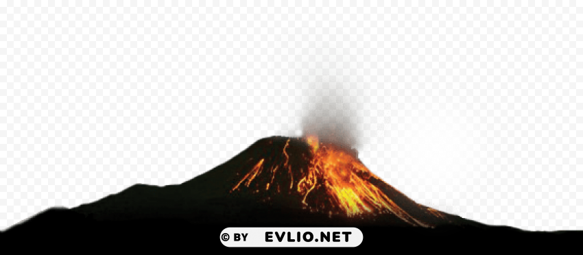 Volcano Pic Clear PNG