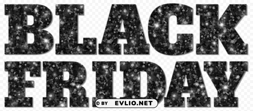 black friday Transparent Background PNG Isolated Illustration