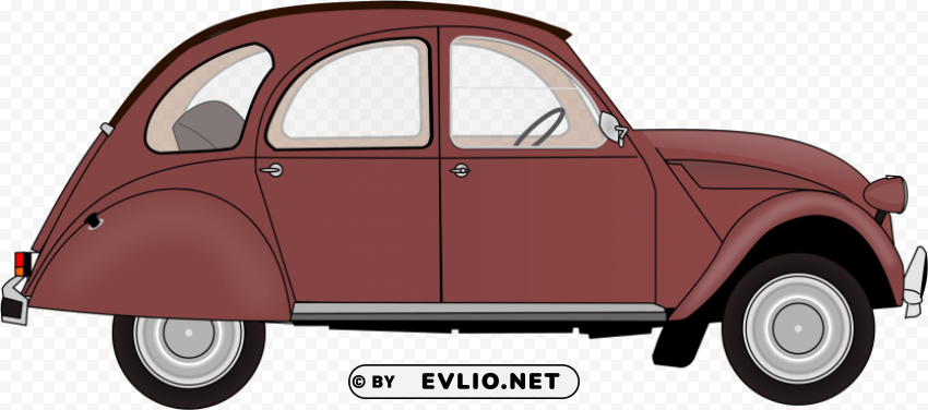 car drawing with colour PNG icons with transparency