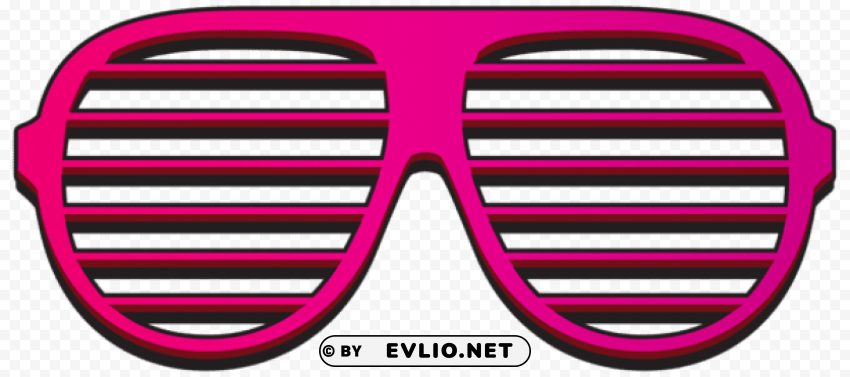 pink shutter shades Transparent PNG images database