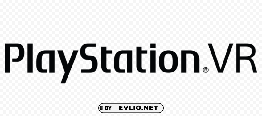 Clear playstation vr logo PNG Graphic with Clear Background Isolation PNG Image Background ID b791672e
