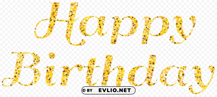 happy birthday free PNG Isolated Illustration with Clarity