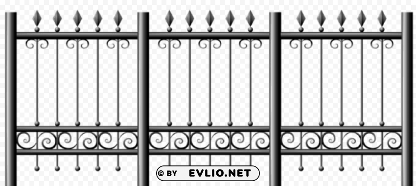 transparent iron fence Free PNG images with alpha channel set