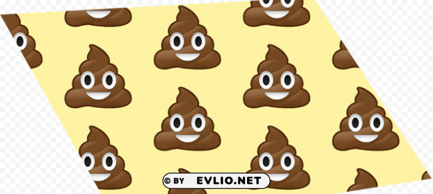 smiling poop emoji jumbo tote bag adult unisex natural Clear PNG photos