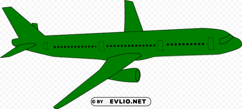 aeroplane black and white HighQuality Transparent PNG Isolated Graphic Design