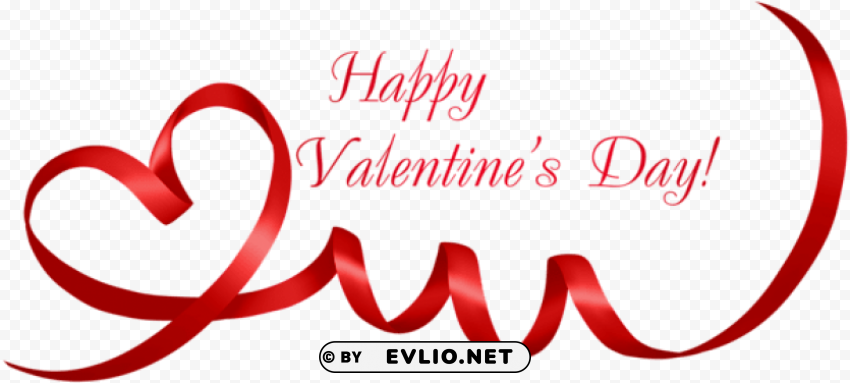 Happy Valentines Day Decoration PNG Pics With Alpha Channel
