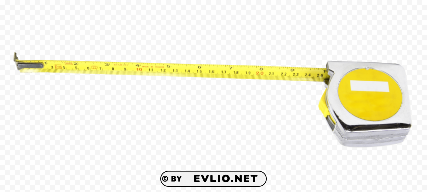 Transparent Background PNG of Tape Measure Isolated Icon on Transparent Background PNG - Image ID 0573235d