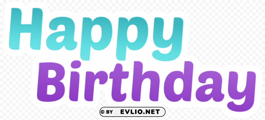 Happy Birthday PNG Images For Websites