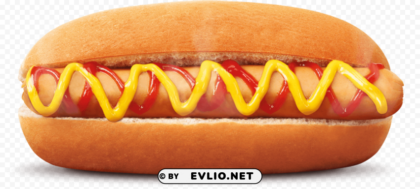 hot dog Clean Background Isolated PNG Icon