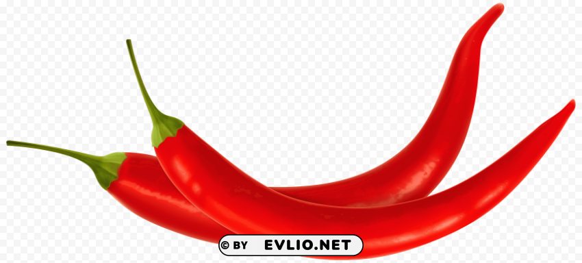red chili peppers PNG clip art transparent background