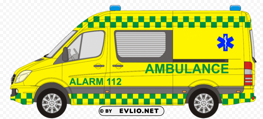 ambulance Transparent PNG Isolated Subject Matter