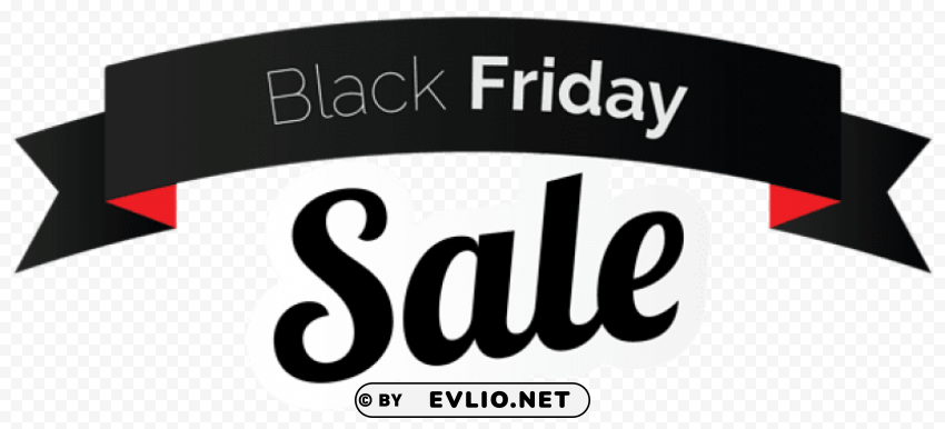 black friday sale bannerpicture ClearCut Background Isolated PNG Art