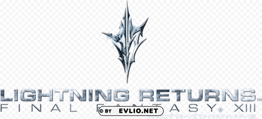 lightning returns final fantasy xiii logo Isolated Subject on Clear Background PNG