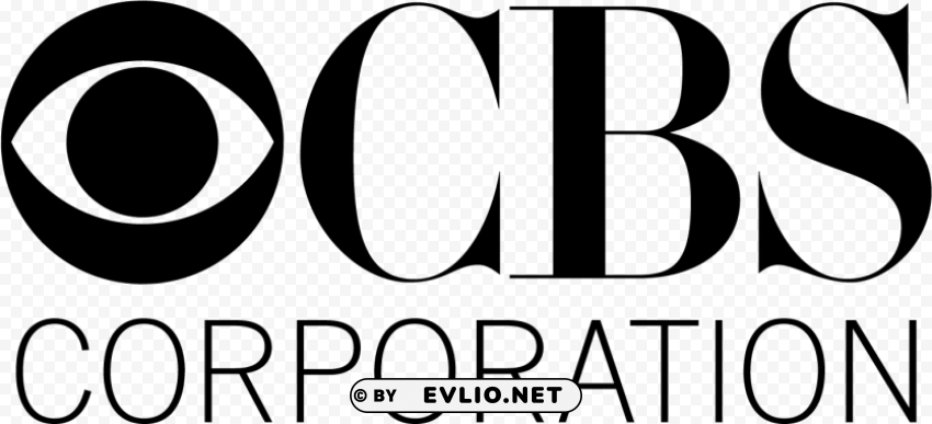 cbs corporation logo Transparent PNG Isolated Subject