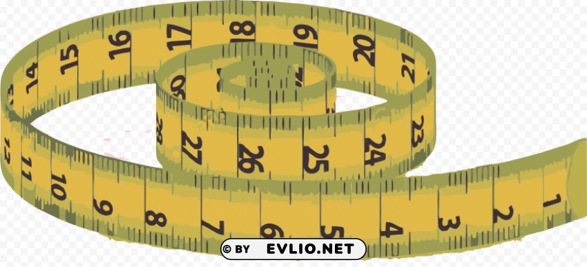 measure tape PNG files with no backdrop pack