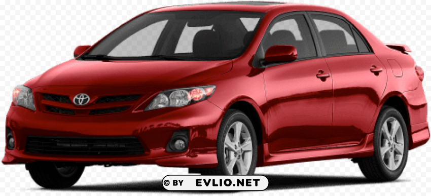 toyota corolla 2013 PNG Image with Transparent Cutout