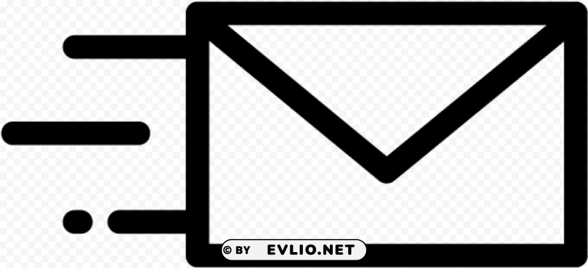 email send icon Isolated Graphic with Clear Background PNG