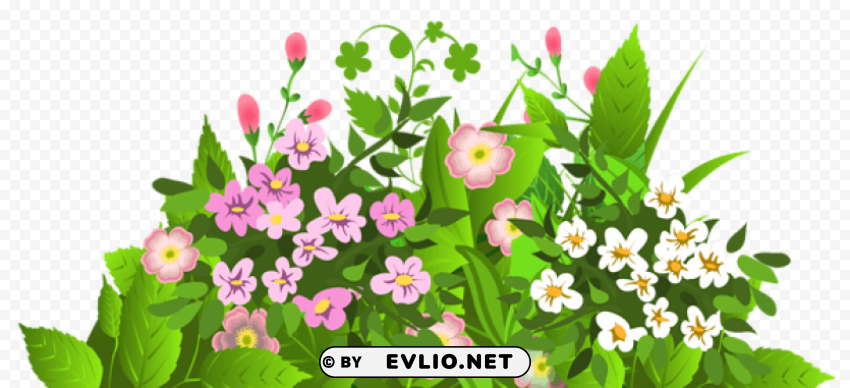 flowers decorative element Transparent PNG Isolated Object Design clipart png photo - 7ea70368