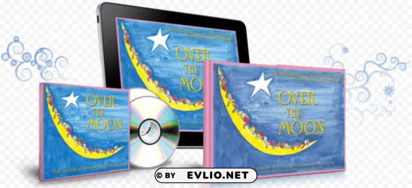 over the moon the broadway lullaby project variou Isolated Graphic on Transparent PNG