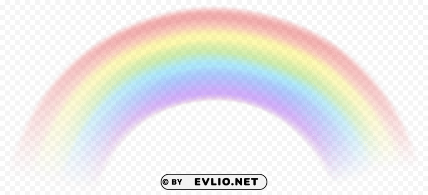 PNG image of rainbow PNG files with transparency with a clear background - Image ID 9c8f7c99