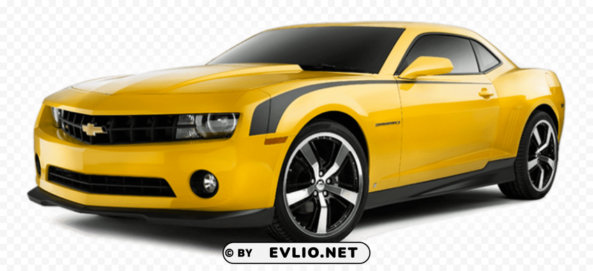 Transparent PNG image Of car chevrolet yellow Transparent PNG Isolated Item - Image ID a6e88c17